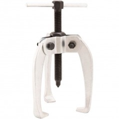 Mini saca-polia com 3 garras articulado abertura de 70 mm Mini saca-polia com 3 garras articulado abertura de 70 mm