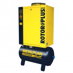 Compressor de ar de parafuso 15 hp 152 litros 9 bar 220V - Rotor Plus 15 Compressor de ar de parafuso 15 hp 152 litros 9 bar 220V - Rotor Plus 15