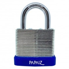 Cadeado em aço lâminado 40 mm com chave plana Cadeado em aço lâminado 40 mm com chave plana