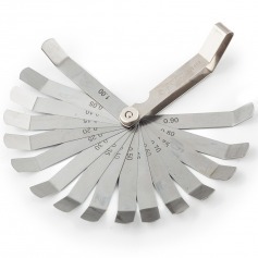 Jogo de calibrador de folga 0,05 a 1,00 mm - ST09402SJ Jogo de calibrador de folga 0,05 a 1,00 mm - ST09402SJ