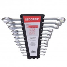 Jogo de chave combinada 6 a 22 mm aço cromo vanádio com 12 peças - R09105112 Jogo de chave combinada 6 a 22 mm aço cromo vanádio com 12 peças - R09105112