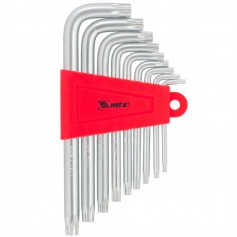 Jogo de chave hexalobular longa T10 a T50 com 9 peças Jogo de chave hexalobular longa T10 a T50 com 9 peças