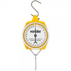 Balança suspensa analógica tipo relógio 25 kg Balança suspensa analógica tipo relógio 25 kg