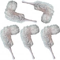 Kit Espanador eletrostático microfibra 5 peças Kit Espanador eletrostático microfibra 5 peças