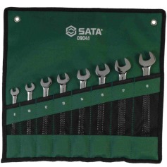 Jogo de chave combinada com catraca reversível de 8 a 18 mm com 8 peças - ST09041 Jogo de chave combinada com catraca reversível de 8 a 18 mm com 8 peças - ST09041