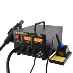 Estação de solda e retrabalho conjugada 2 em 1 digital - HK-701X Estação de solda e retrabalho conjugada 2 em 1 digital - HK-701X