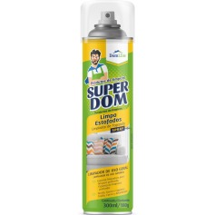 Limpa estofados spray 300 ml Super Dom Limpa estofados spray 300 ml Super Dom