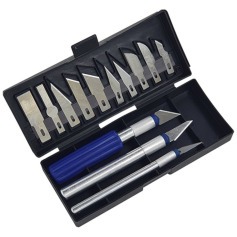 Jogo de estilete de precisão com 16 peças - EST-13 Jogo de estilete de precisão com 16 peças - EST-13