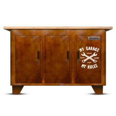 Bancada fechada com 3 portas My Garage RLL-203 Bancada fechada com 3 portas My Garage RLL-203