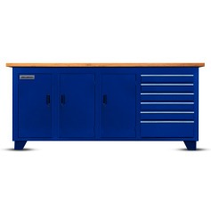 Bancada fechada com 6 gavetas e 3 portas RLL-214 Bancada fechada com 6 gavetas e 3 portas RLL-214