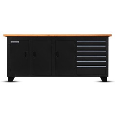 Bancada fechada com 6 gavetas e 3 portas RLL-214 Bancada fechada com 6 gavetas e 3 portas RLL-214