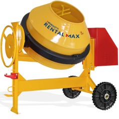 Betoneira 400 litros com motor monofásico 2 hp com kit elétrico de segurança Rental Max Betoneira 400 litros com motor monofásico 2 hp com kit elétrico de segurança Rental Max