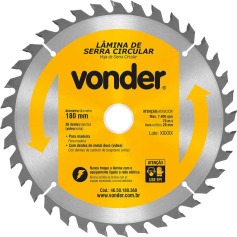 Disco de serra para madeira 180 mm x 20 mm 36 dentes Disco de serra para madeira 180 mm x 20 mm 36 dentes