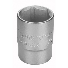 Soquete sextavado 16 mm encaixe 1/2 Soquete sextavado 16 mm encaixe 1/2