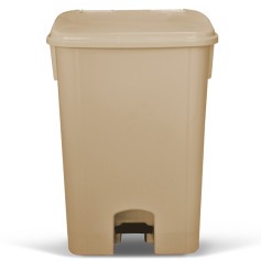 Cesto de lixo com pedal 100 litros sem rodas Cesto de lixo com pedal 100 litros sem rodas