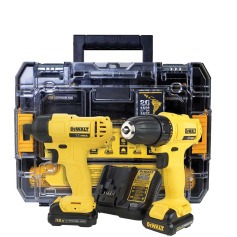 Combo Furadeira Parafusadeira DCD700 + Parafusadeira de impacto DCF805 com maleta - DCK201C2 Combo Furadeira Parafusadeira DCD700 + Parafusadeira de impacto DCF805 com maleta - DCK201C2