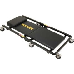 Esteira para mecânico com apoio de cabeça Esteira para mecânico com apoio de cabeça