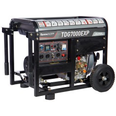 Gerador de energia 6 kva a diesel bivolt partida elétrica - TDG7000EXP Gerador de energia 6 kva a diesel bivolt partida elétrica - TDG7000EXP