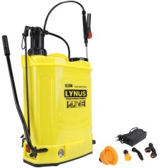 Pulverizador costal manual e a bateria 12V 20 litros com 4 bicos - PL-20B Pulverizador costal manual e a bateria 12V 20 litros com 4 bicos - PL-20B