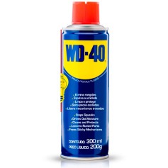 Óleo lubrificante desengripante multiuso 300 ml - WD-40 Óleo lubrificante desengripante multiuso 300 ml - WD-40