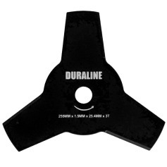 Lâmina para roçadeira 3 pontas 255 mm x 1,5 mm x 1 Lâmina para roçadeira 3 pontas 255 mm x 1,5 mm x 1