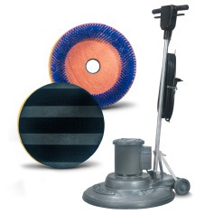 Enceradeira industrial 3/4 hp 510 mm com escova de nylon e suporte de disco - CL510 PLUS Enceradeira industrial 3/4 hp 510 mm com escova de nylon e suporte de disco - CL510 PLUS