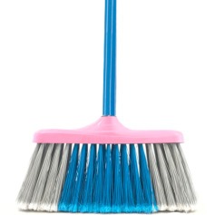 Vassoura doméstica com cabo 1,20 m floreada - 0.4502 Vassoura doméstica com cabo 1,20 m floreada - 0.4502