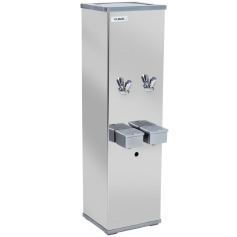 Bebedouro industrial de coluna 25 litros em aço kromanox - LIC025 Bebedouro industrial de coluna 25 litros em aço kromanox - LIC025