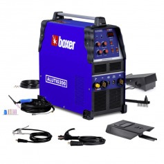 Inversora de solda para alumínio AC/DC 200A com pedal e tocha - ALUTIG200 AC/DC Inversora de solda para alumínio AC/DC 200A com pedal e tocha - ALUTIG200 AC/DC