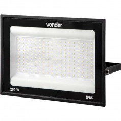 Refletor LED 200W 14.500 lúmens 6500K luz branca Refletor LED 200W 14.500 lúmens 6500K luz branca