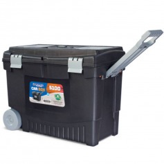 Caixa plástica para ferramentas com rodas 23 Caixa plástica para ferramentas com rodas 23