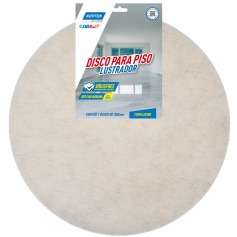 Disco lustrador de fibra para piso não abrasivo 350 mm Disco lustrador de fibra para piso não abrasivo 350 mm