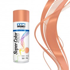 Tinta spray rose Gold 350 ml - Super Color Metálico Tinta spray rose Gold 350 ml - Super Color Metálico