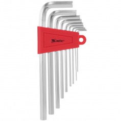 Jogo de chave allen longa 1,5 a 10 mm com 9 peças - 123049 Jogo de chave allen longa 1,5 a 10 mm com 9 peças - 123049