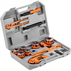 Jogo de tarraxa manual para tubos metálicos 1/4 Jogo de tarraxa manual para tubos metálicos 1/4