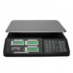 Balança digital computadora a bateria 31Kg x 5g display cristal líquido - DCRC Balança digital computadora a bateria 31Kg x 5g display cristal líquido - DCRC