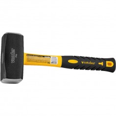 Marreta quadrada 2 kg com cabo de fibra - 35.89.003.200 Marreta quadrada 2 kg com cabo de fibra - 35.89.003.200