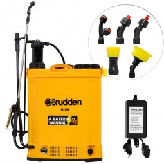 Pulverizador costal a bateria e manual 12V 20 litros com 5 bicos - SS-20B Pulverizador costal a bateria e manual 12V 20 litros com 5 bicos - SS-20B
