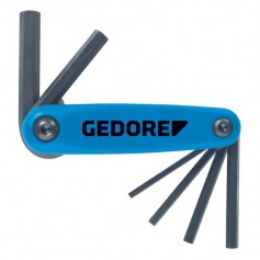 Jogo de chave allen em armação 2 a 8 mm com 7 peças - 42SCL Jogo de chave allen em armação 2 a 8 mm com 7 peças - 42SCL