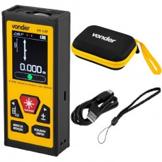 Trena a laser com leitura até 120 metros - VD 120 Trena a laser com leitura até 120 metros - VD 120