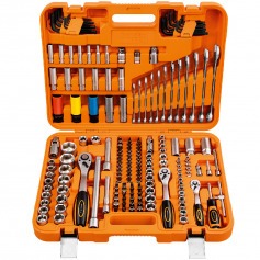 Jogo de ferramentas para oficina 176 peças com maleta Jogo de ferramentas para oficina 176 peças com maleta