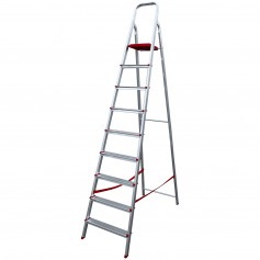 Escada de alumínio 9 degraus residencial - ESC0068 Escada de alumínio 9 degraus residencial - ESC0068