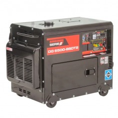 Gerador de energia 6,5 Kva a diesel partida elétrica trifásico 220V - DG 6500-BSDT2 Gerador de energia 6,5 Kva a diesel partida elétrica trifásico 220V - DG 6500-BSDT2