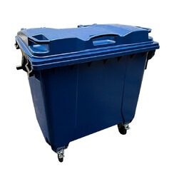 Container de plástico injetado para lixo 1000L - Injet Container de plástico injetado para lixo 1000L - Injet