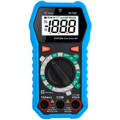 Multímetro digital portátil 600V CAT III True RMS AC Live/NVC - ET-1110C Multímetro digital portátil 600V CAT III True RMS AC Live/NVC - ET-1110C