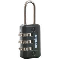 Cadeado em latão preto com segredo Cadeado em latão preto com segredo