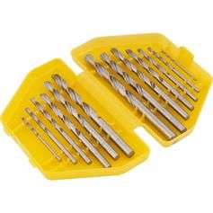 Jogo de brocas aço rápido 1,5 mm a 6,5 mm DIN338 com 13 peças Jogo de brocas aço rápido 1,5 mm a 6,5 mm DIN338 com 13 peças