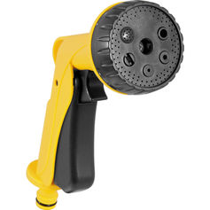 Esguicho plástico para jardim 6 funções Esguicho plástico para jardim 6 funções