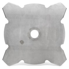 Lâmina para roçadeira com 4 dentes 4 x 255 mm Lâmina para roçadeira com 4 dentes 4 x 255 mm